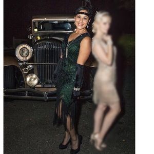 20s Inspired Gatsby Style Dress